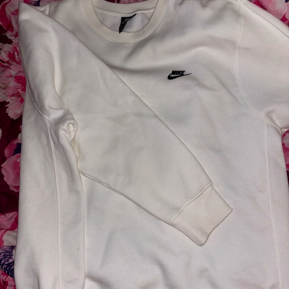 Nike Men's White Sweater